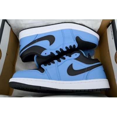 Air Jordan 1 Low University Blue Black 553558-403 02
