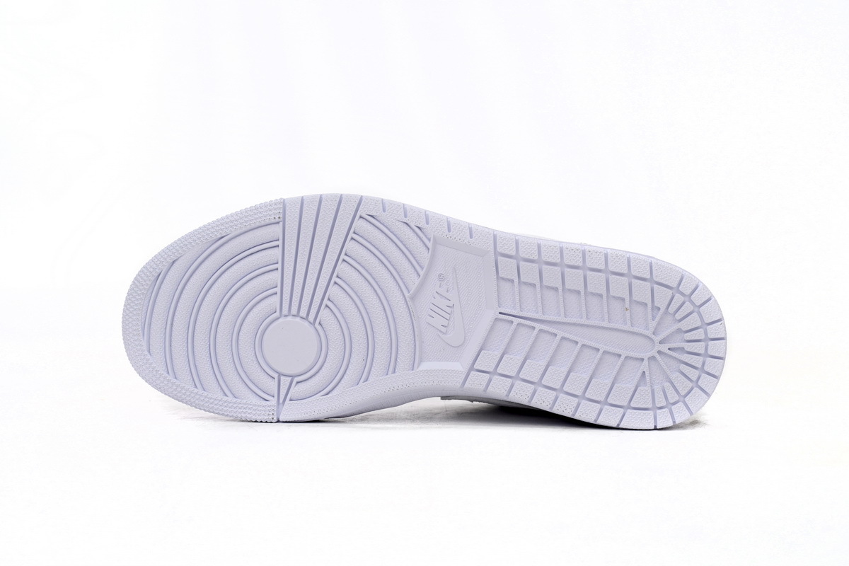 Air Jordan 1 Low White Pure Platinum 553558-111