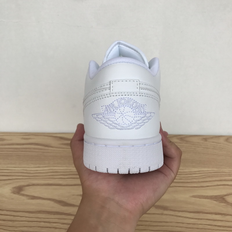 Air Jordan 1 Low White Pure Platnium 553558-130