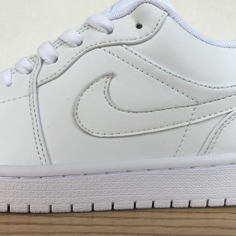 Air Jordan 1 Low White Pure Platnium 553558-130