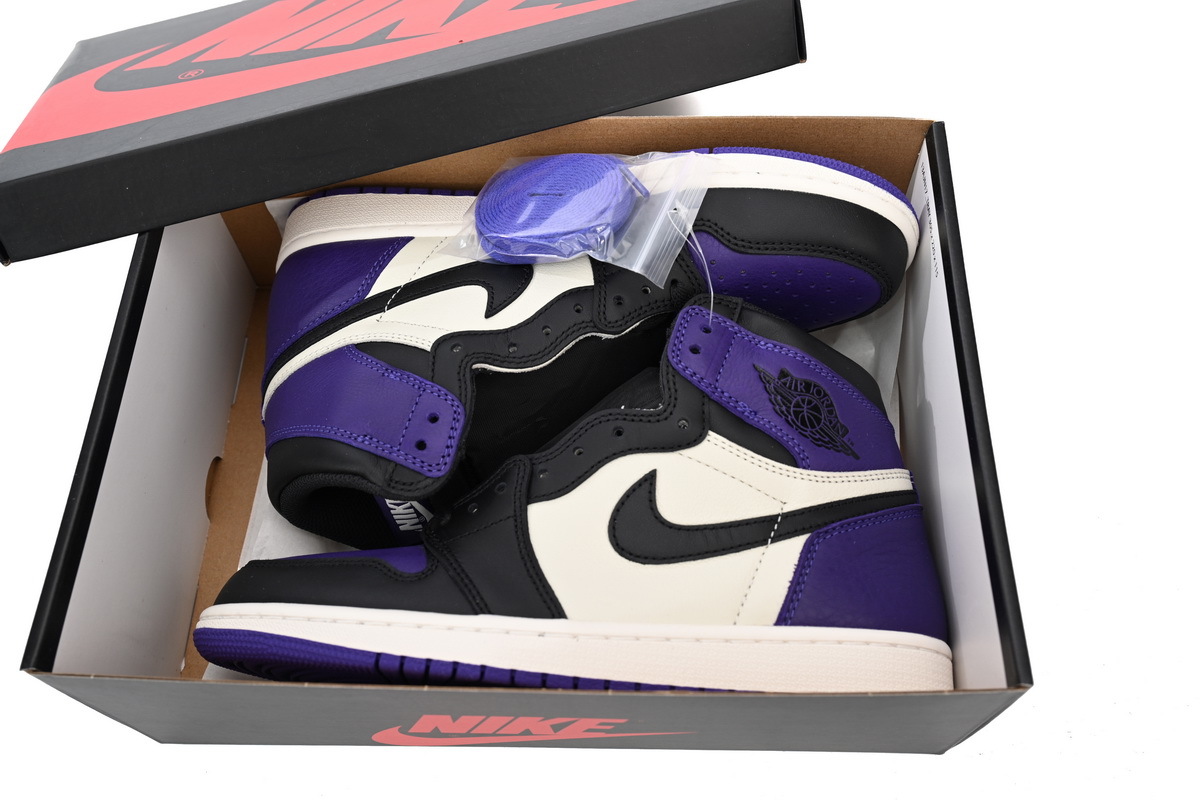 Air Jordan 1 OG Hi Retro'Court Purple' 555088-501