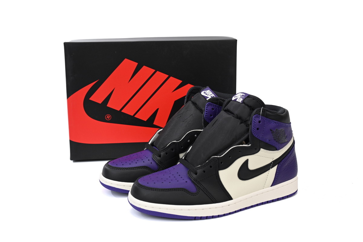 Air Jordan 1 OG Hi Retro'Court Purple' 555088-501