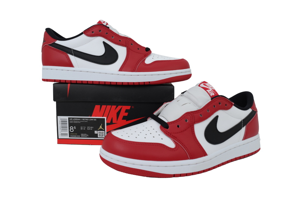 Air Jordan 1 Retro Low OG 'Chicago' 2025 HQ6998-600