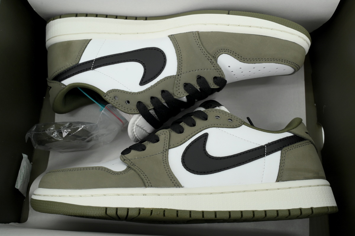 Air Jordan 1 Retro Low OG 'Medium Olive' HQ6998-200