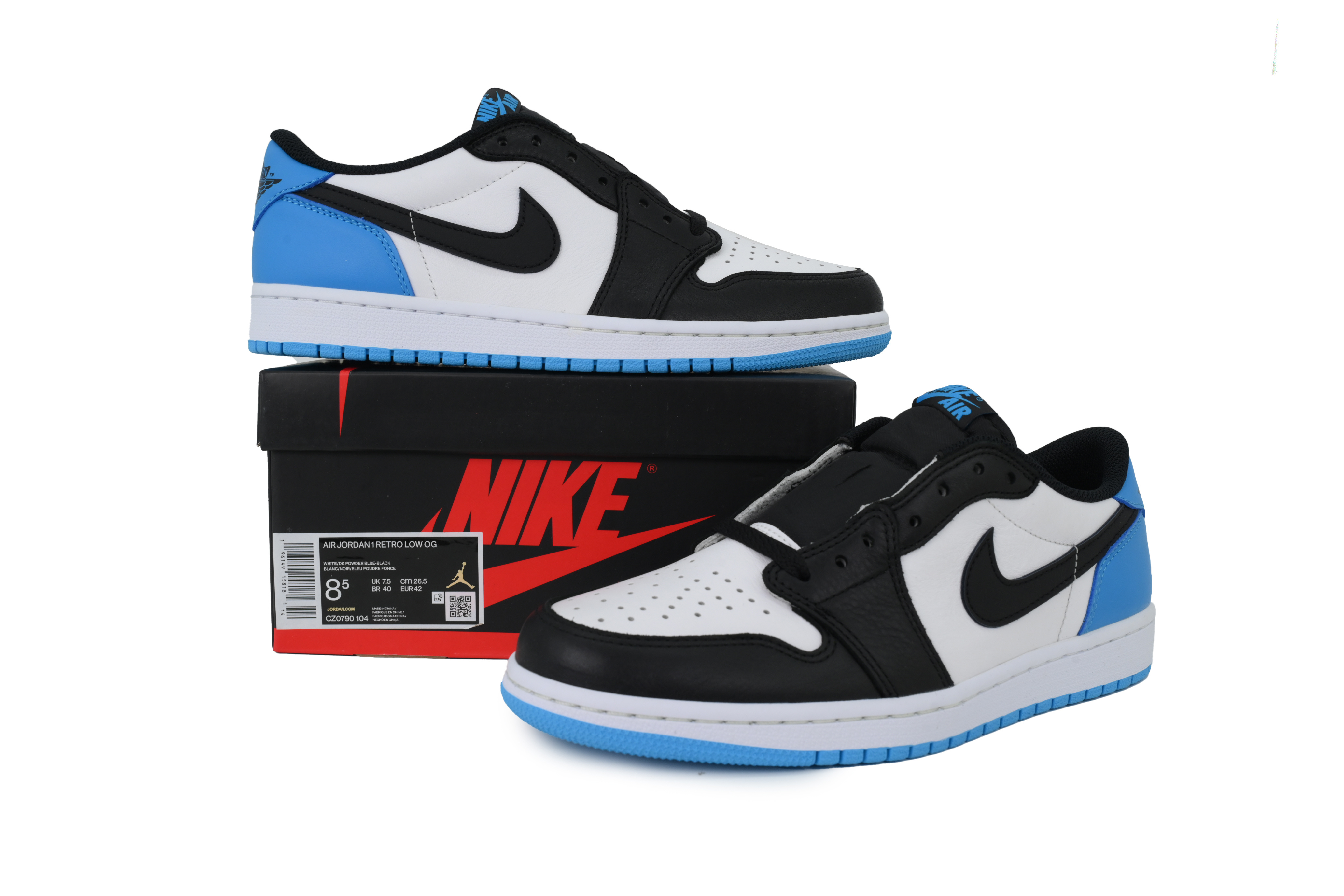Air Jordan 1 Retro Low OG 'UNC' CZ0790-104