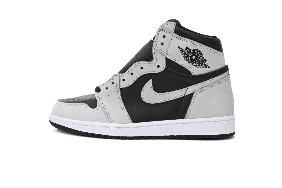 Air Jordan 1 Shadow 2.0 Black Light Smoke Grey 555088-035