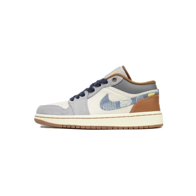 Jordan 1 Low SE GS 'Sashiko' FZ5046-041 01