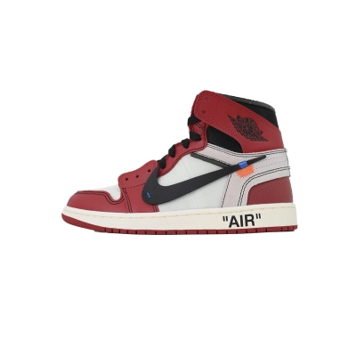 OFF-WHITE x Air Jordan 1 High OG 10X“Chicago” AA3834-101 01
