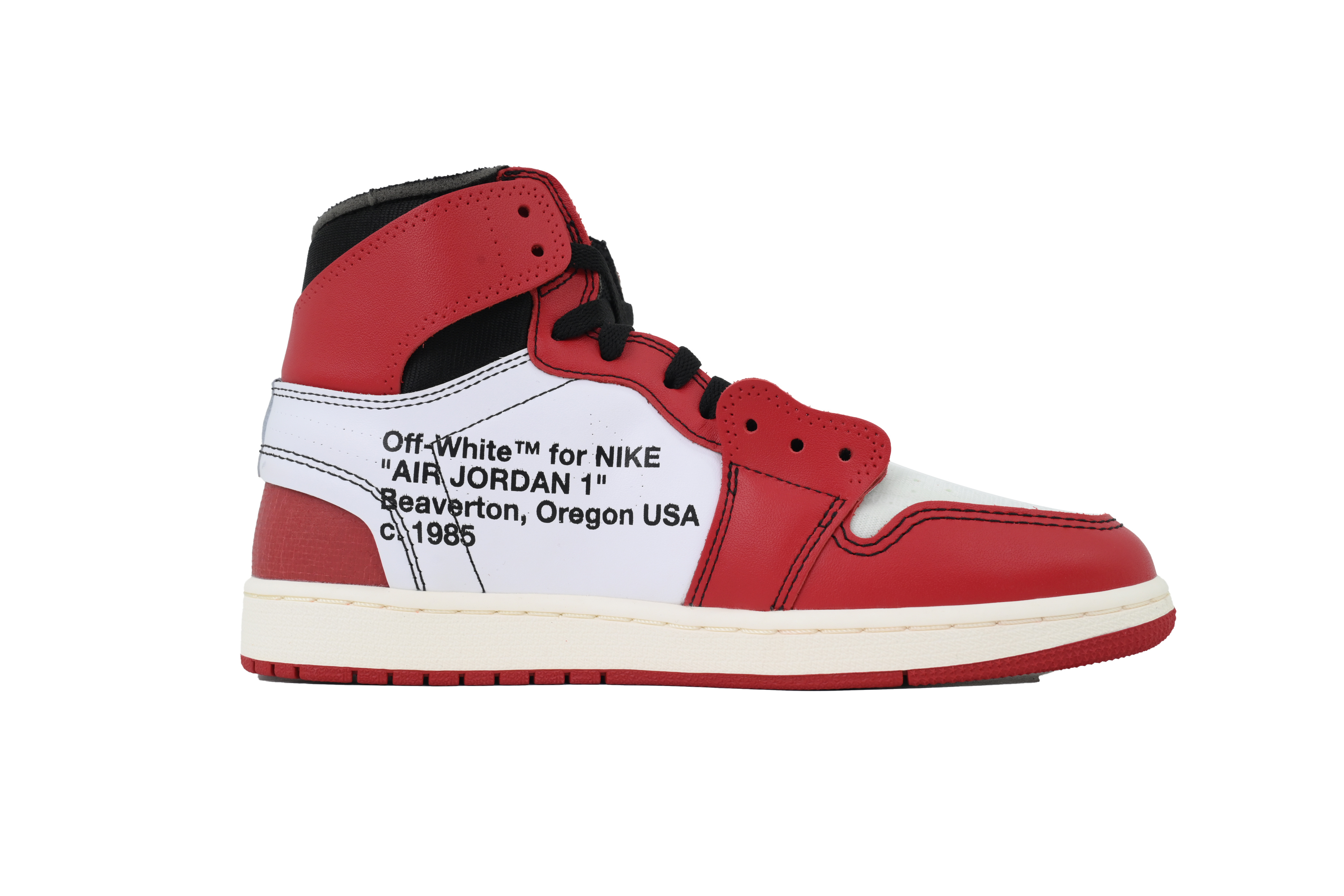 OFF-WHITE x Air Jordan 1 High OG 10X“Chicago” AA3834-101
