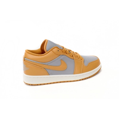 Travis Scott x Air Jordan 1 Low Grayish Yellow DC0774-020 02