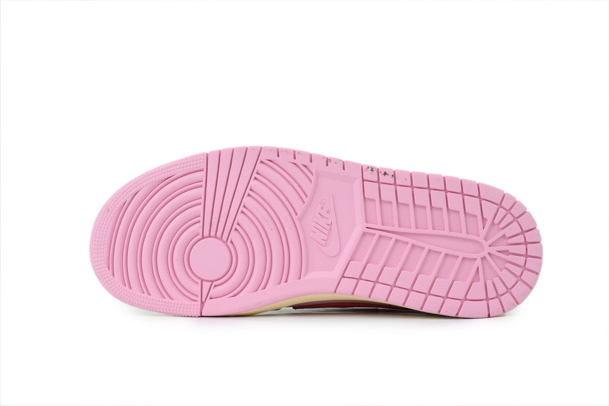 Travis Scott x Air Jordan 1 Low Rice Noodles Barb IQ7604-101