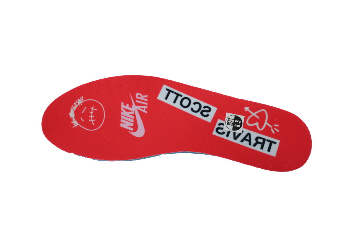 Travis Scott x Air Jordan 1 Low Rice Noodles Barb IQ7604-101