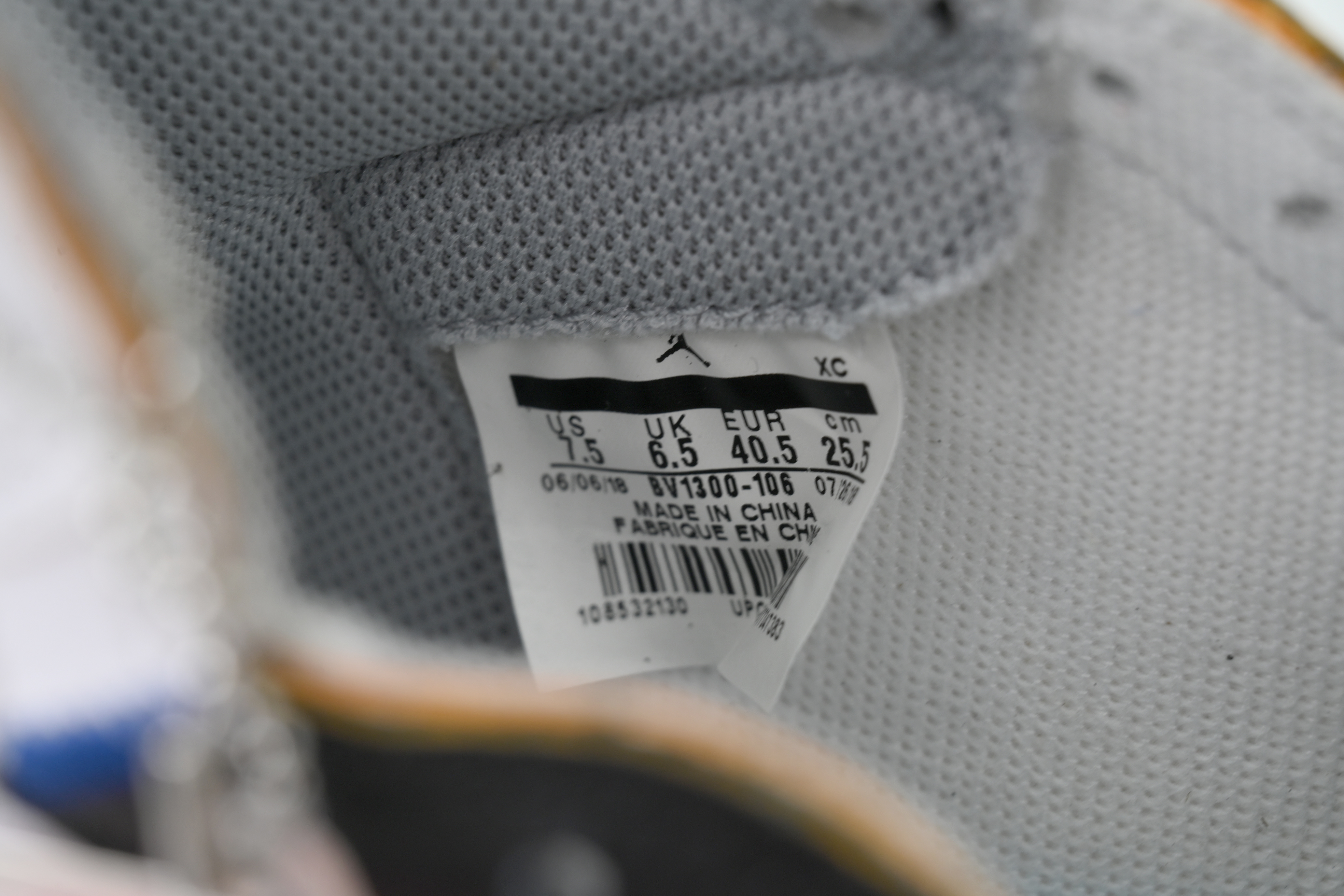 Union X Air Jordan 1 OG Hi Retro“Black Toe” BV1300-106