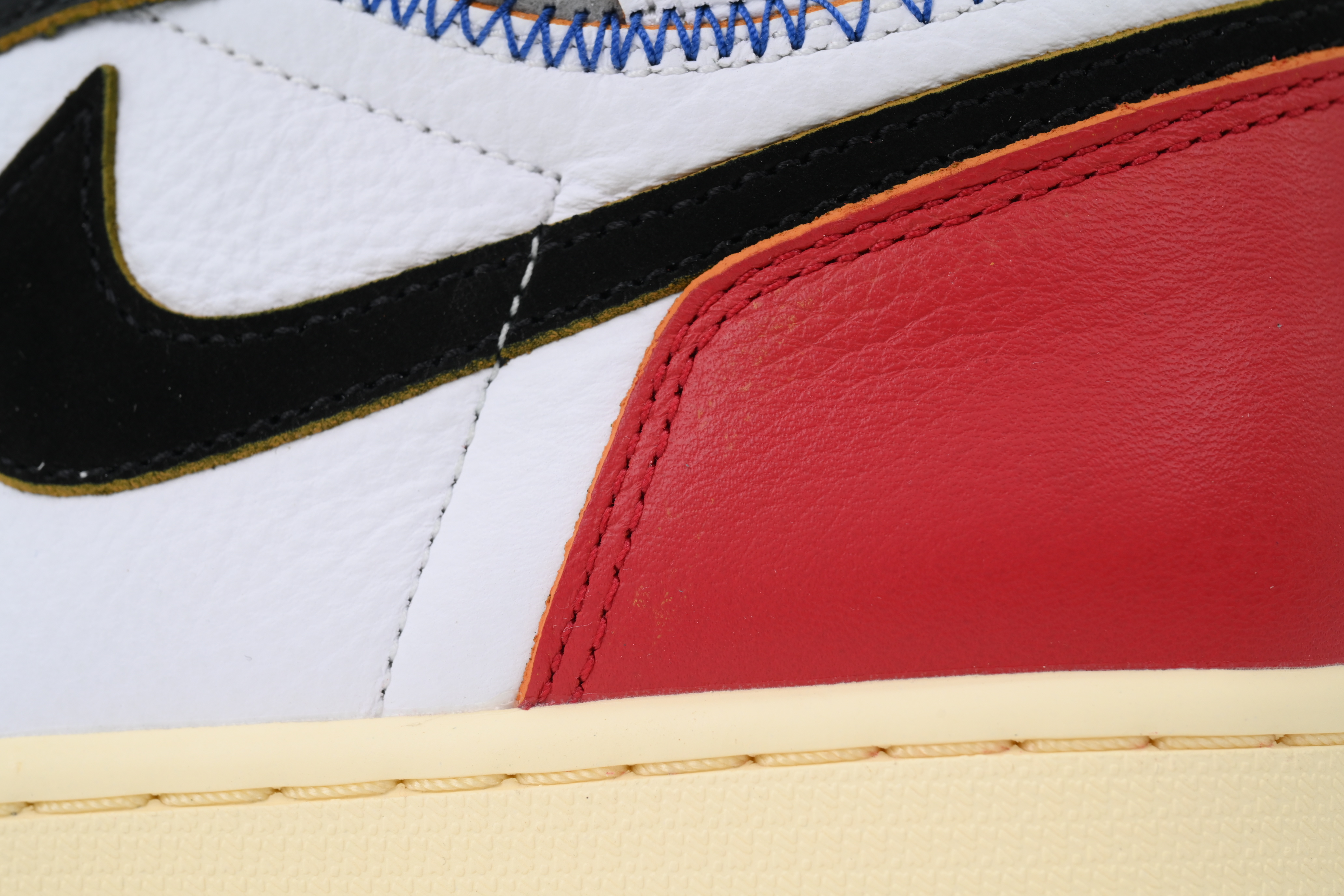 Union X Air Jordan 1 OG Hi Retro“Black Toe” BV1300-106