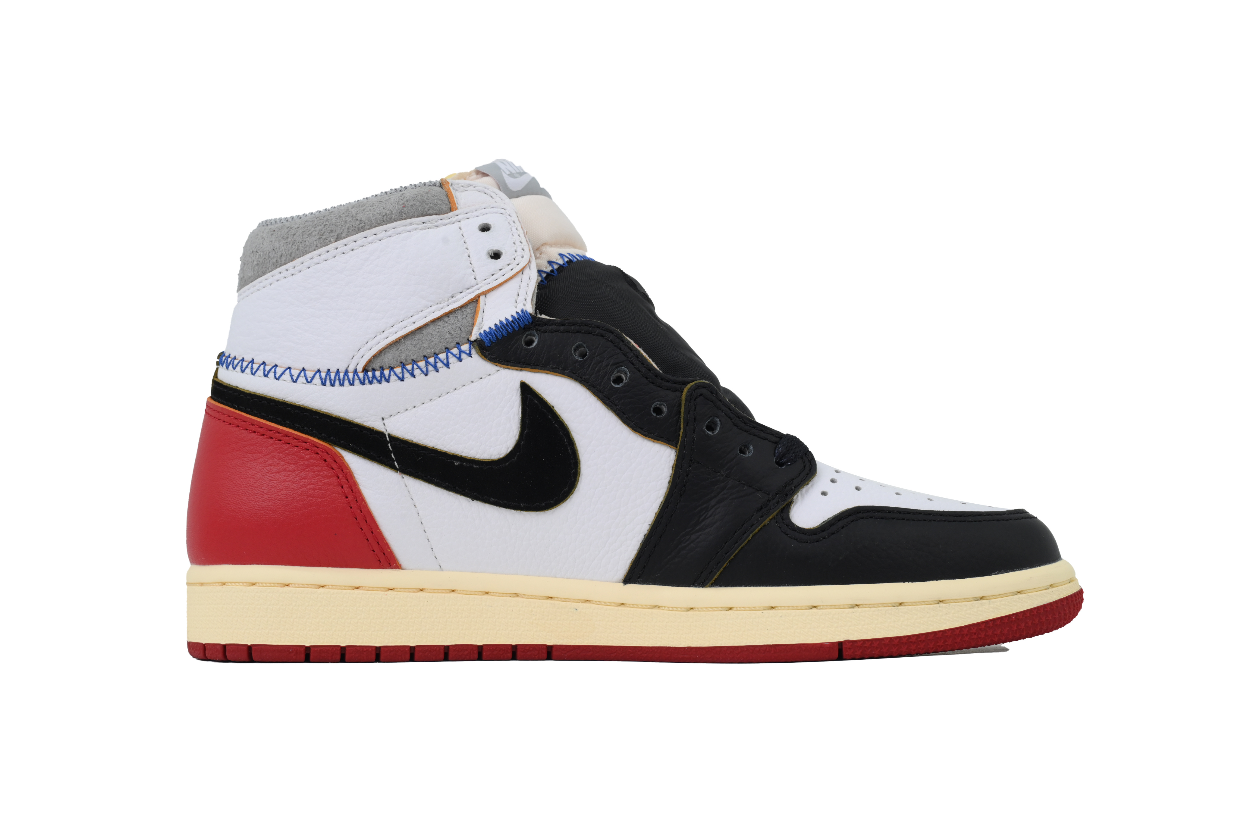Union X Air Jordan 1 OG Hi Retro“Black Toe” BV1300-106
