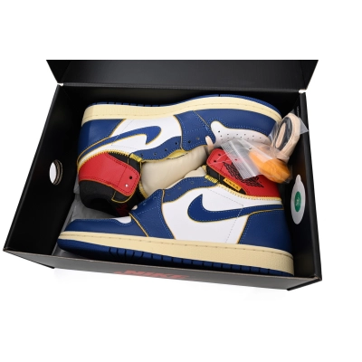 Union X Air Jordan 1 OG Hi Retro“Blue Toe” BV1300-146 02