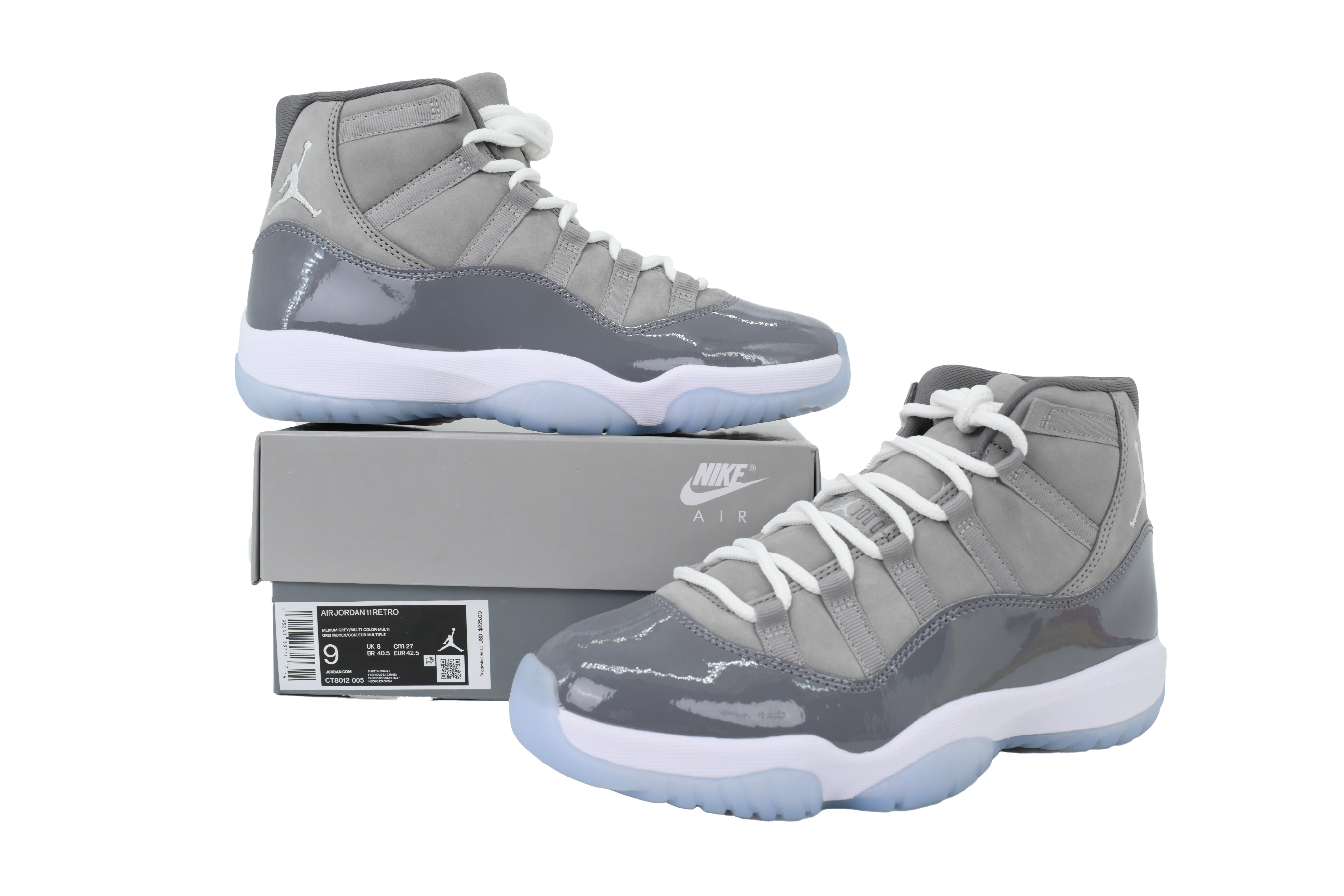 Air Jordan 11 Cool Grey CT8012-005