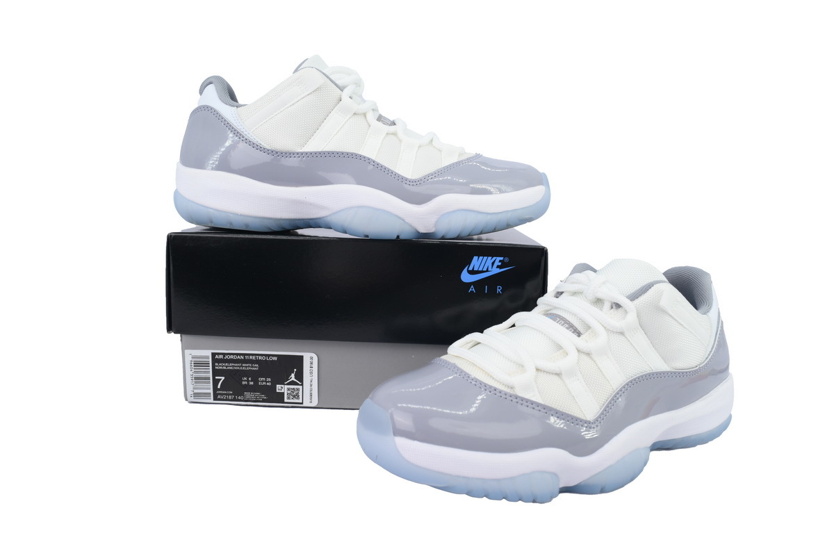 Air Jordan 11 Low “Cement Grey” AV2187-140