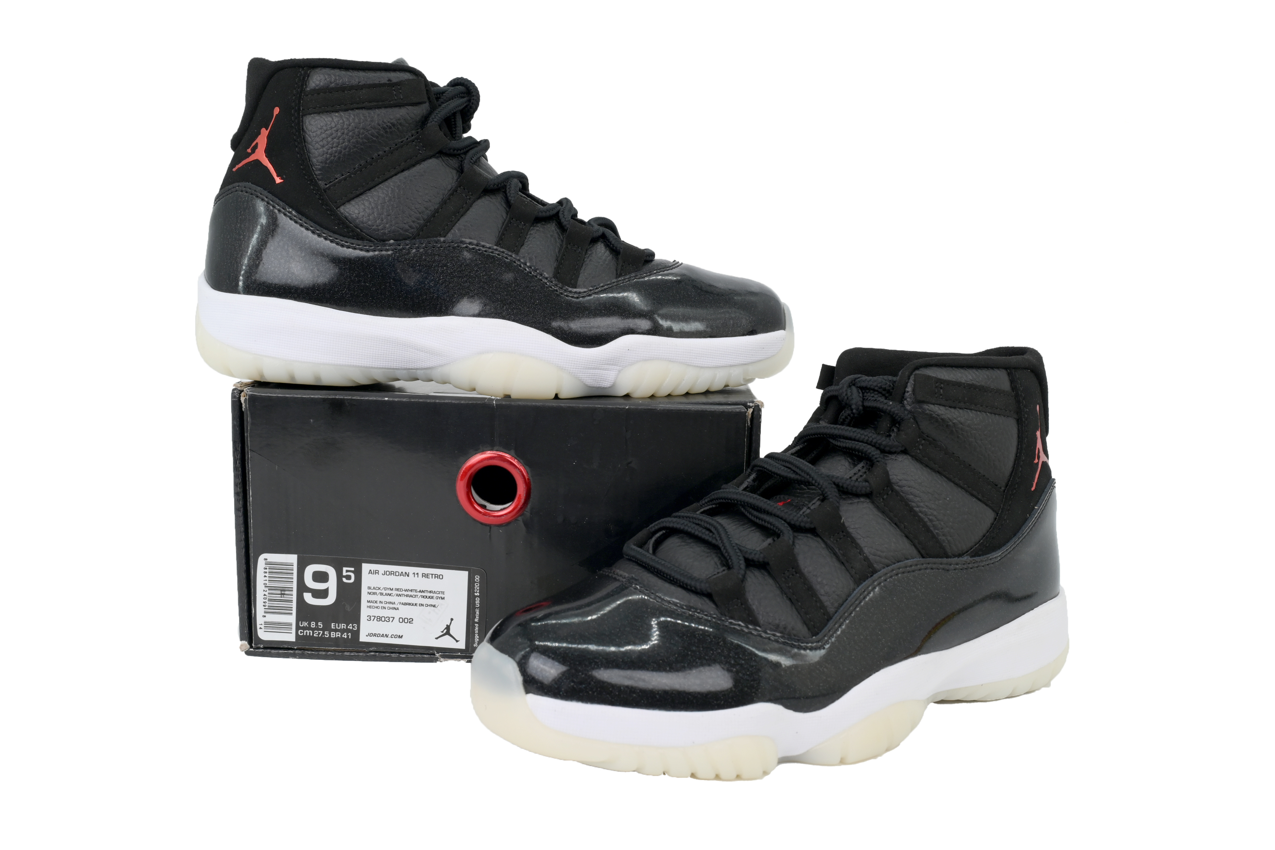 Air Jordan 11 Retro 72-10 378037-002