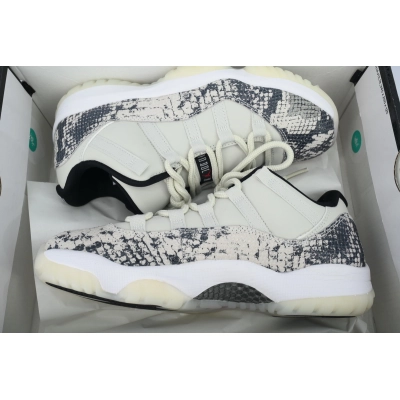 Air Jordan 11 Retro Low Light Bone Snakeskin CD6846-002 02