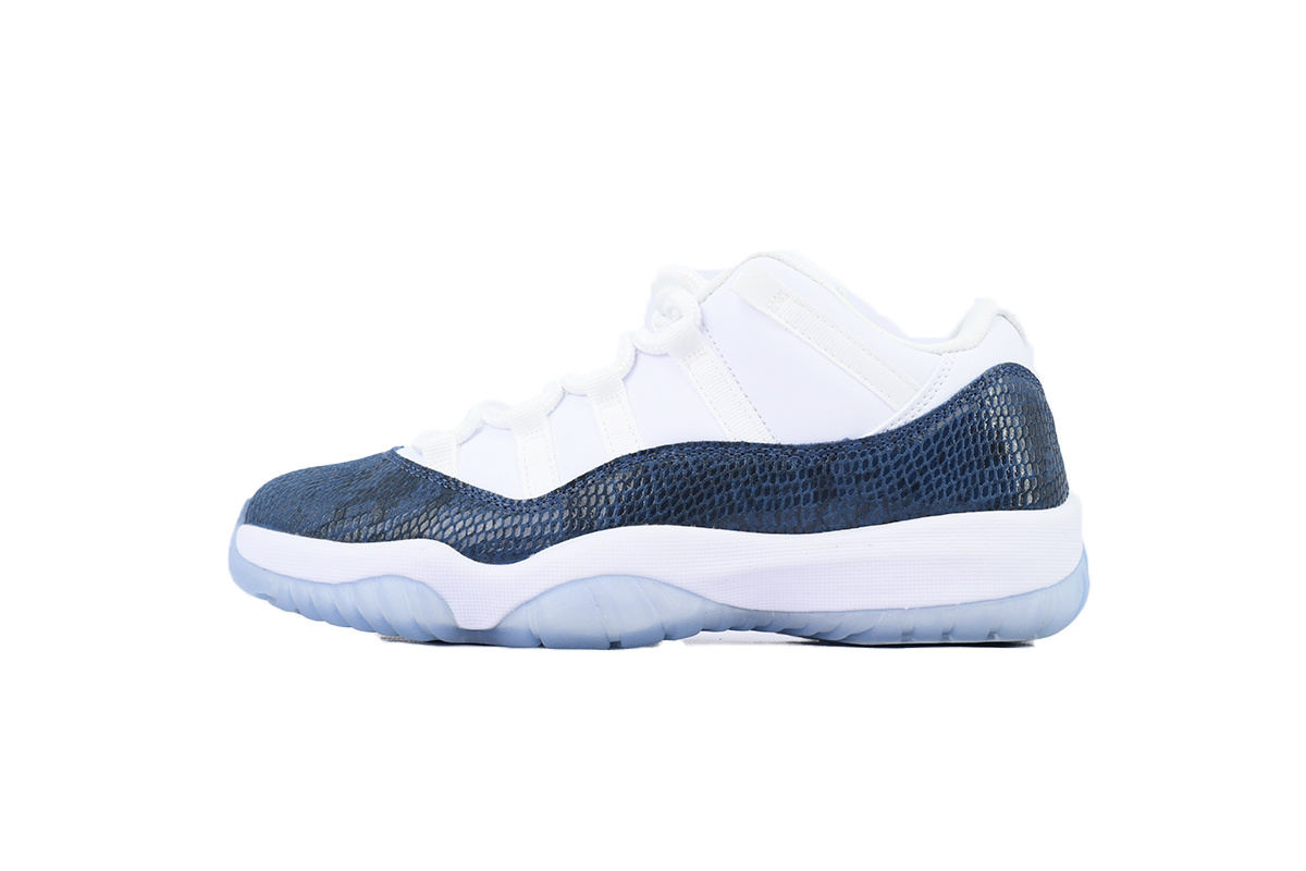 Air Jordan 11 Retro Low Navy Snakeskin CD6846-102