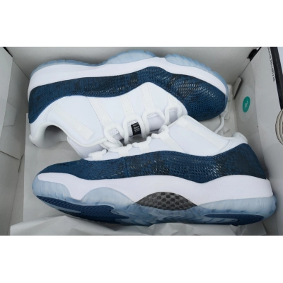 Air Jordan 11 Retro Low Navy Snakeskin CD6846-102 02