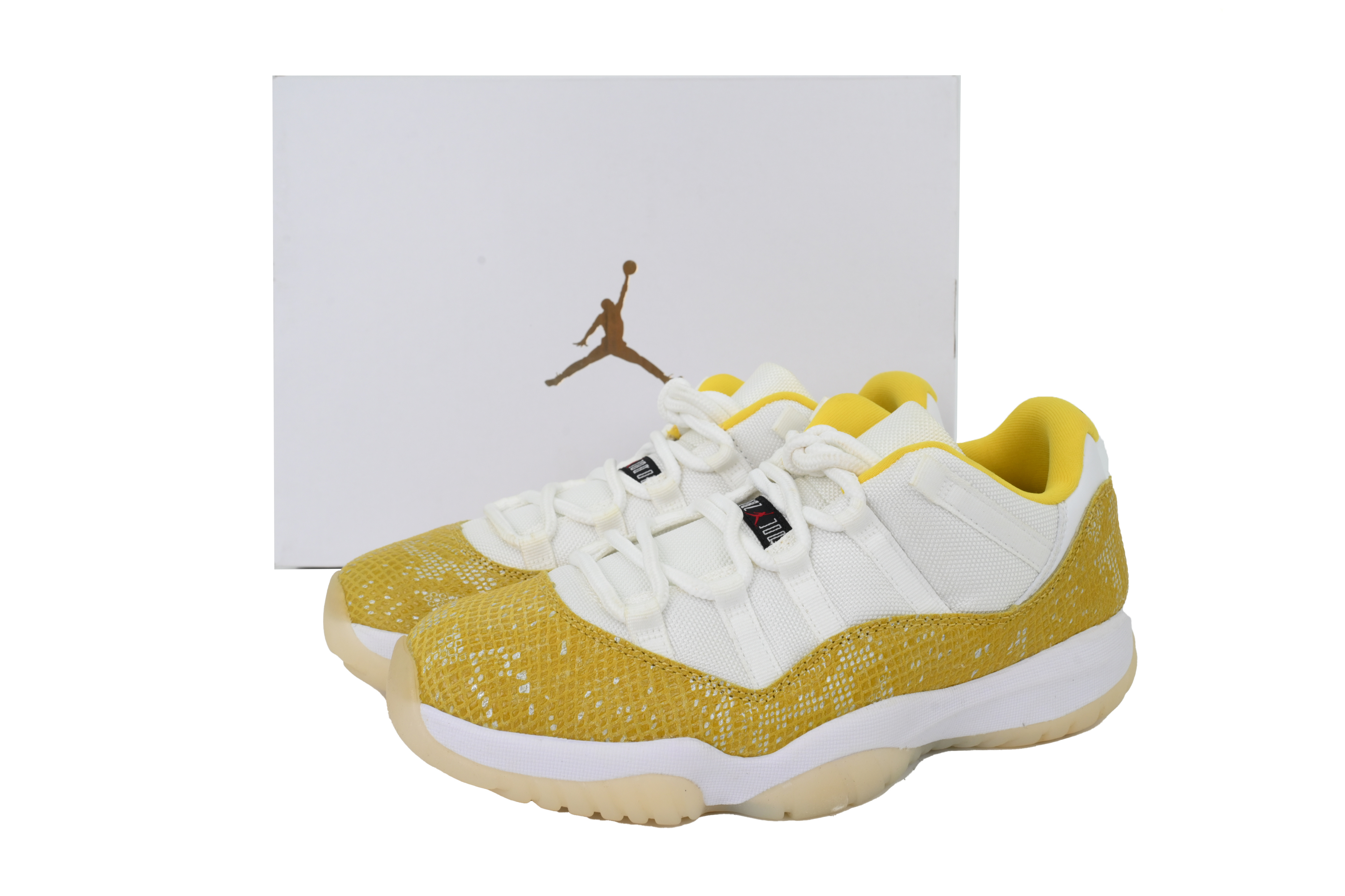 Air Jordan 11 Retro Low WMNS “Yellow Snakeskin AH7860-107