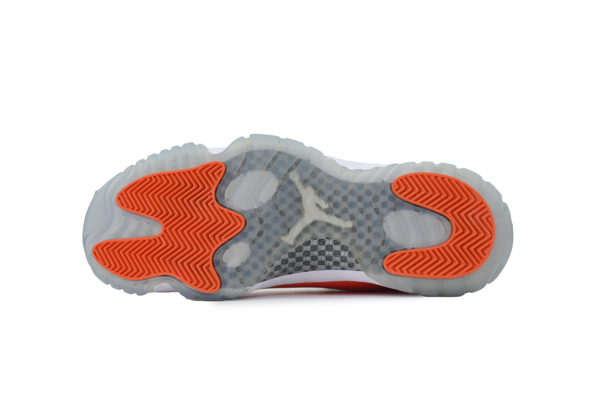 Air Jordan 11 Retro White Orange CT8012-002
