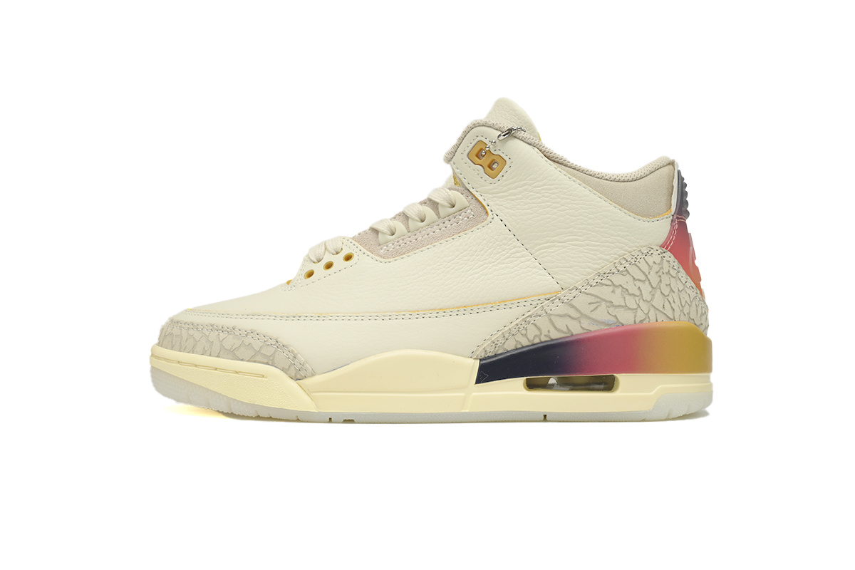 J Balvin x Air Jordan 3 White Blue Red FN0344-901