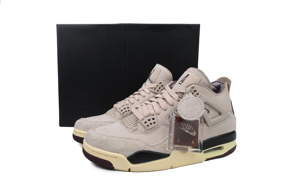 A Ma Maniére x Air Jordan 4 Retro Fossil Stone FZ4810-200