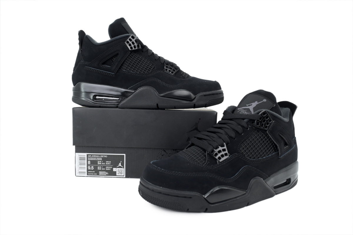 Air Jordan 4 Retro Black Cat CU1110-010