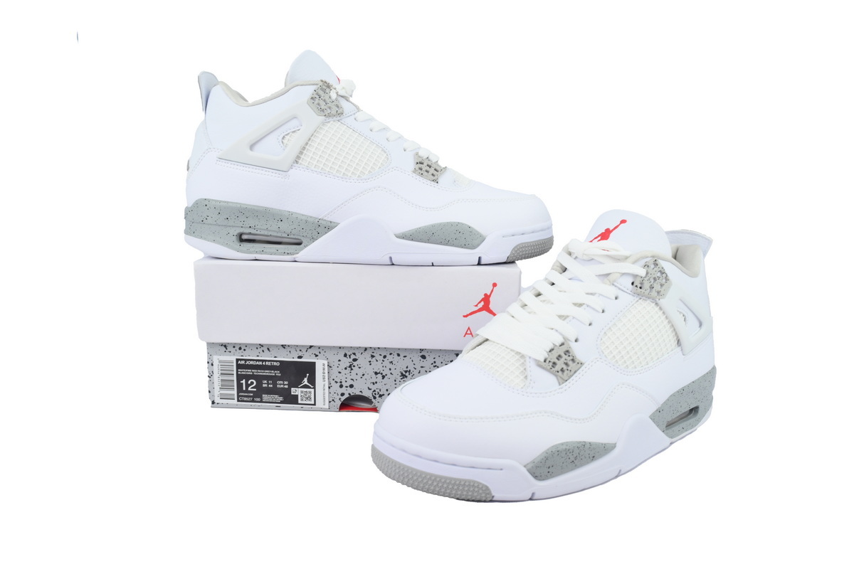 Air Jordan 4 Retro Tech White CT8527-100