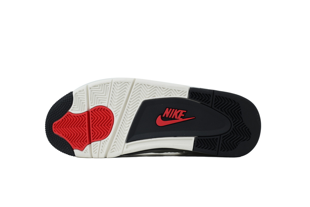 Air Jordan 4 Retro White Black And Red IM4002-100