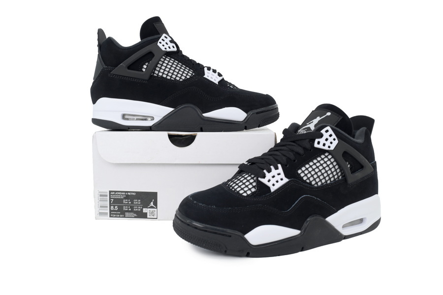 Air Jordan 4 Retro White Thunder FQ8138-001