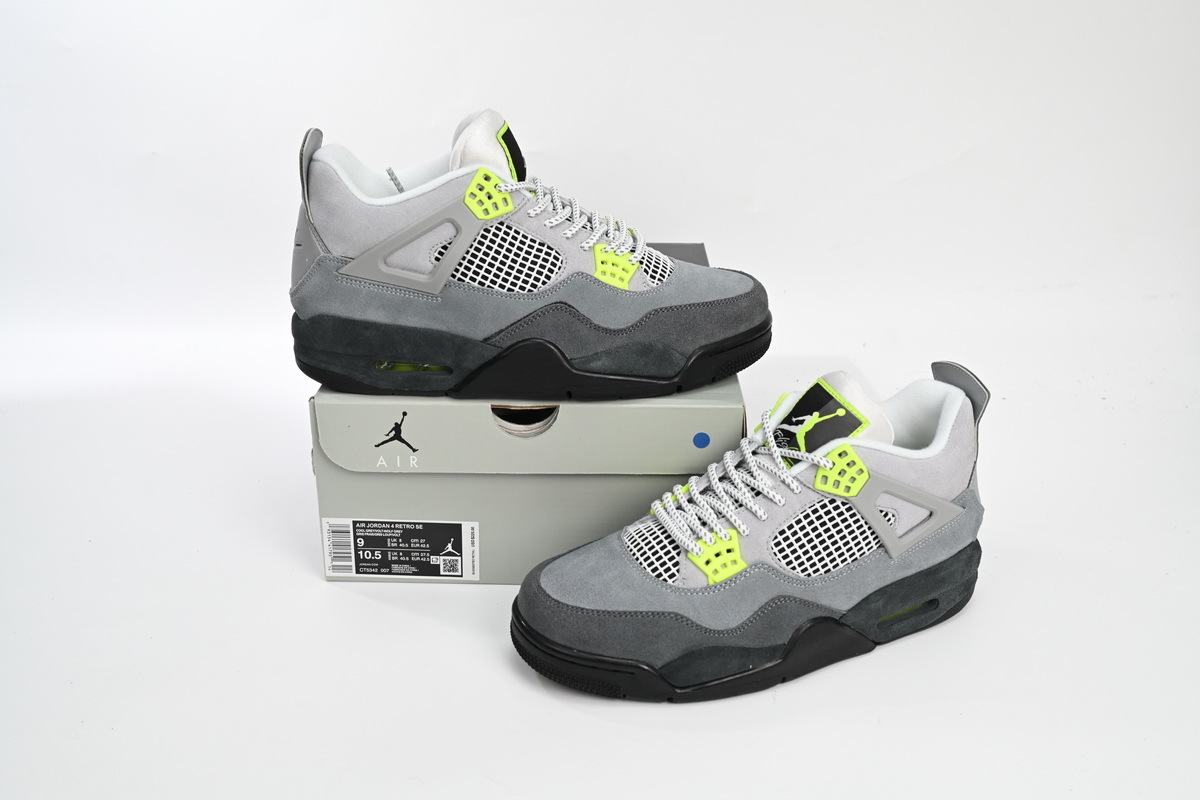 Air Jordan 4 SE Neon CT5342-007