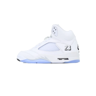 Air Jordan 5 Retro 'White Metallic' 2026 HQ7978-103 01