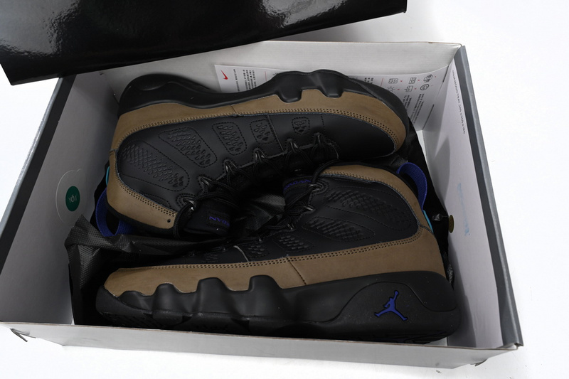 Air Jordan 9 “Olive Concord”Black Brown CT8019-034