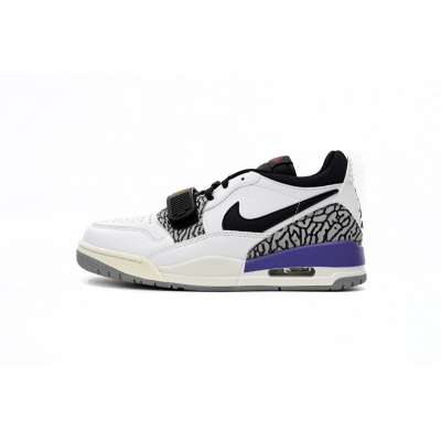 Air Jordan AJ312 White Yellow Purple CD7069-102 01
