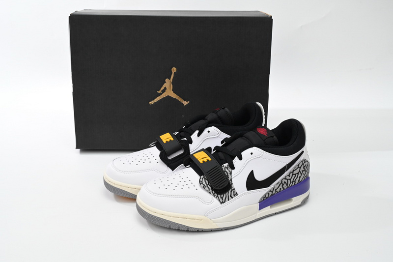 Air Jordan AJ312 White Yellow Purple CD7069-102