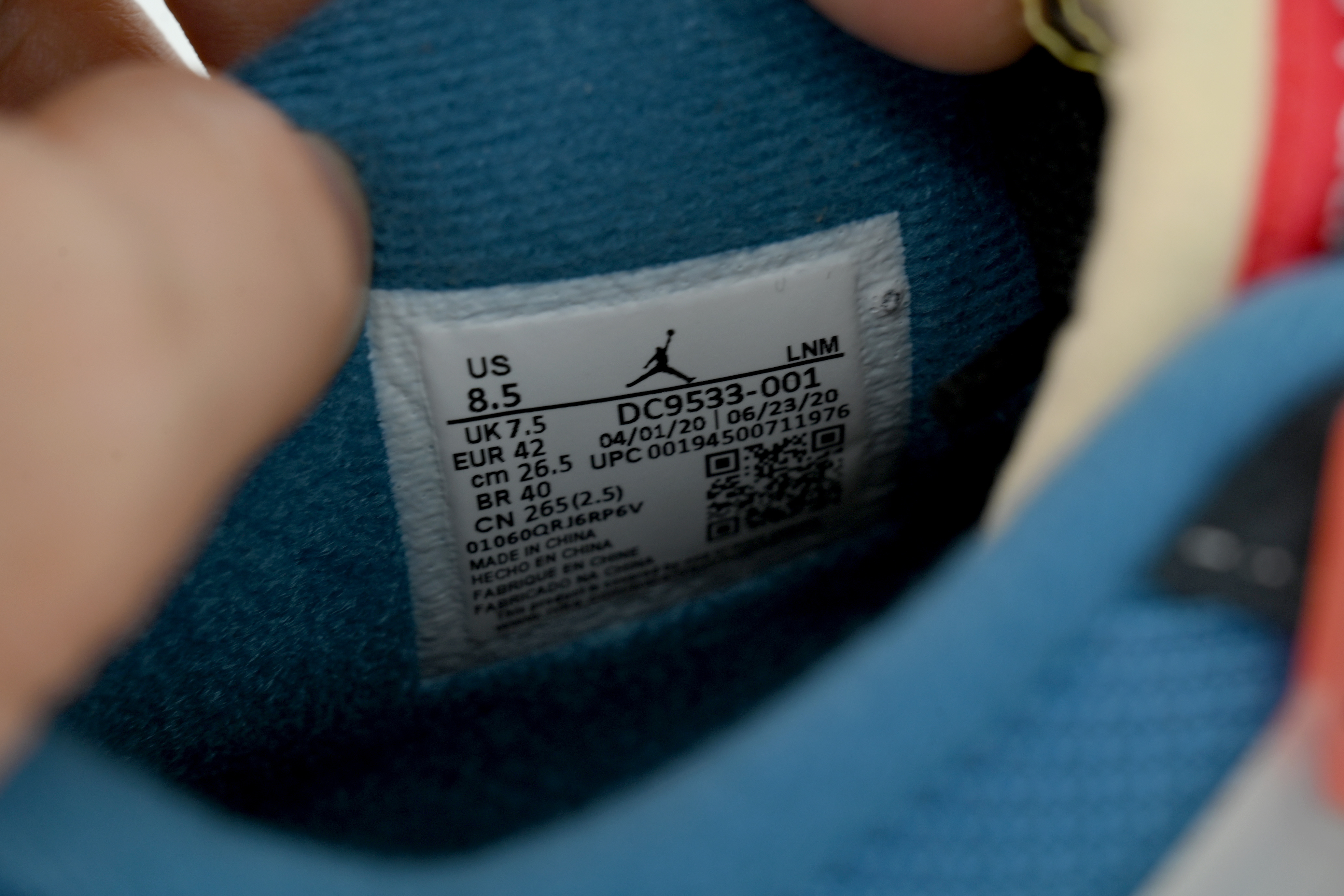 Union LA x Air Jordan 4 Retro SP Off Noir Black DC9533-001