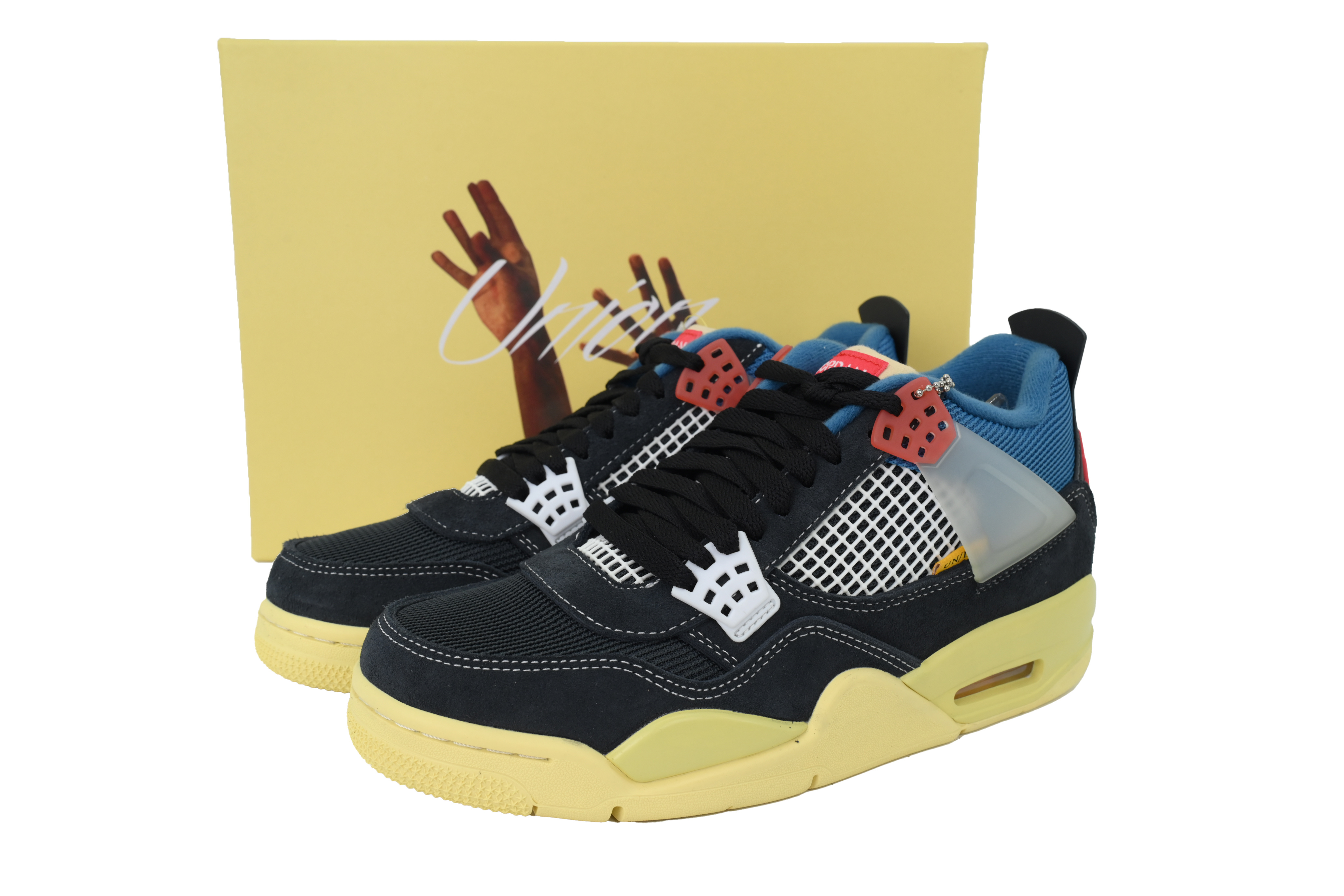 Union LA x Air Jordan 4 Retro SP Off Noir Black DC9533-001