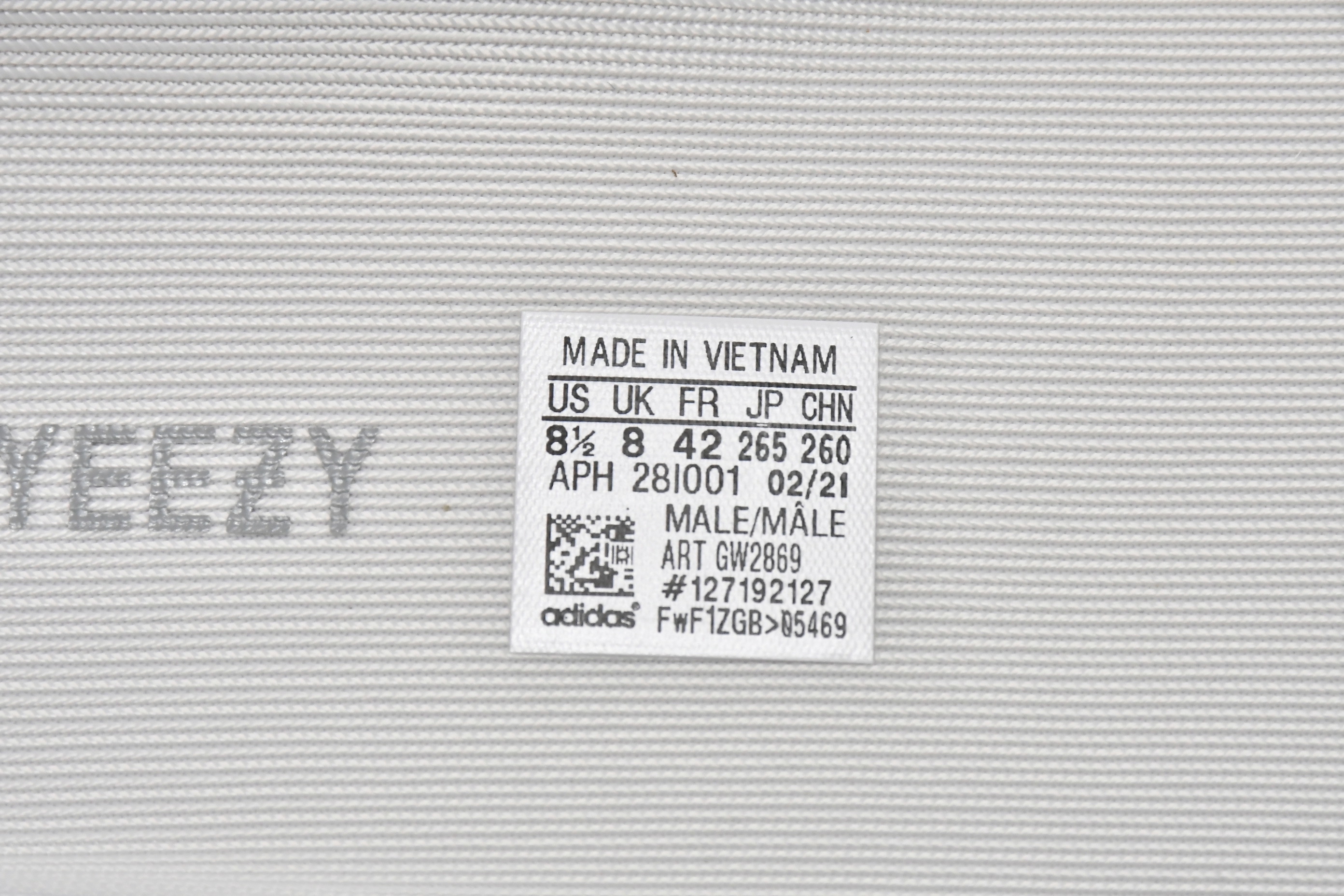 Adidas Yeezy Boost 350 V2 Mono Ice GW2869