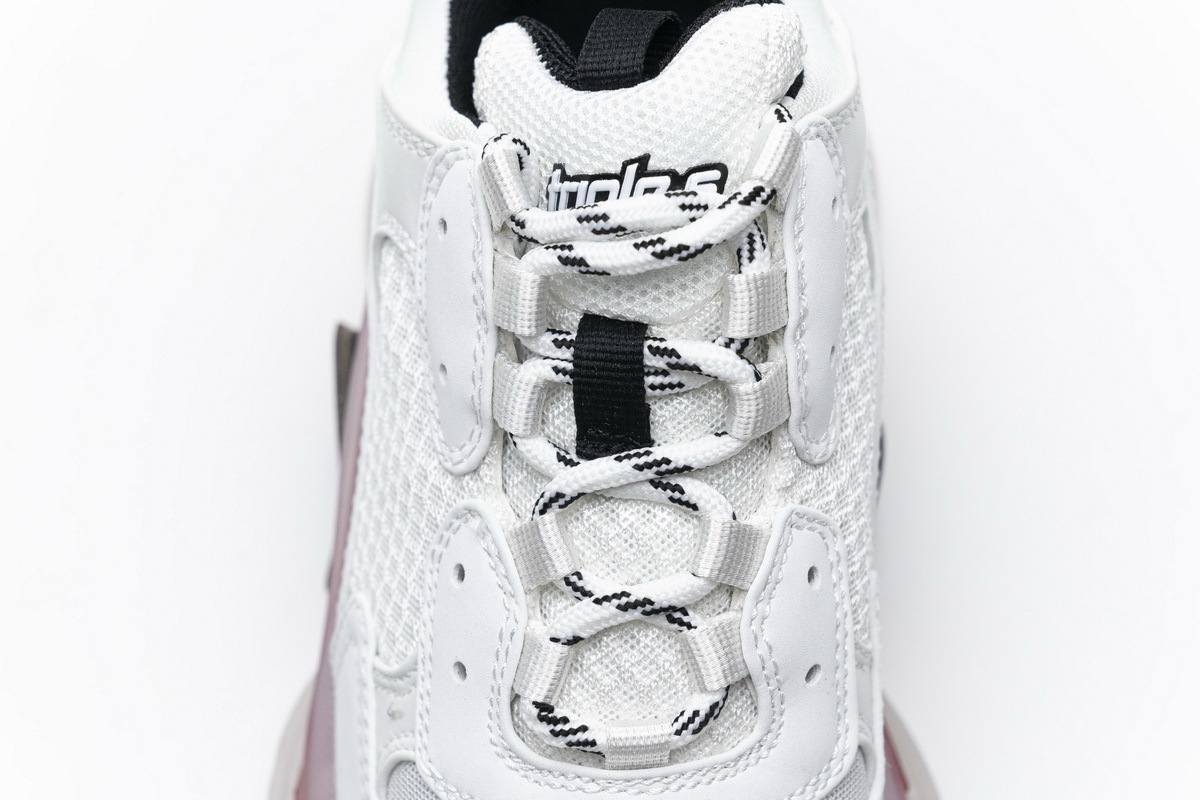  Balenciaga Triple S Milk White Black 0625 W09O1