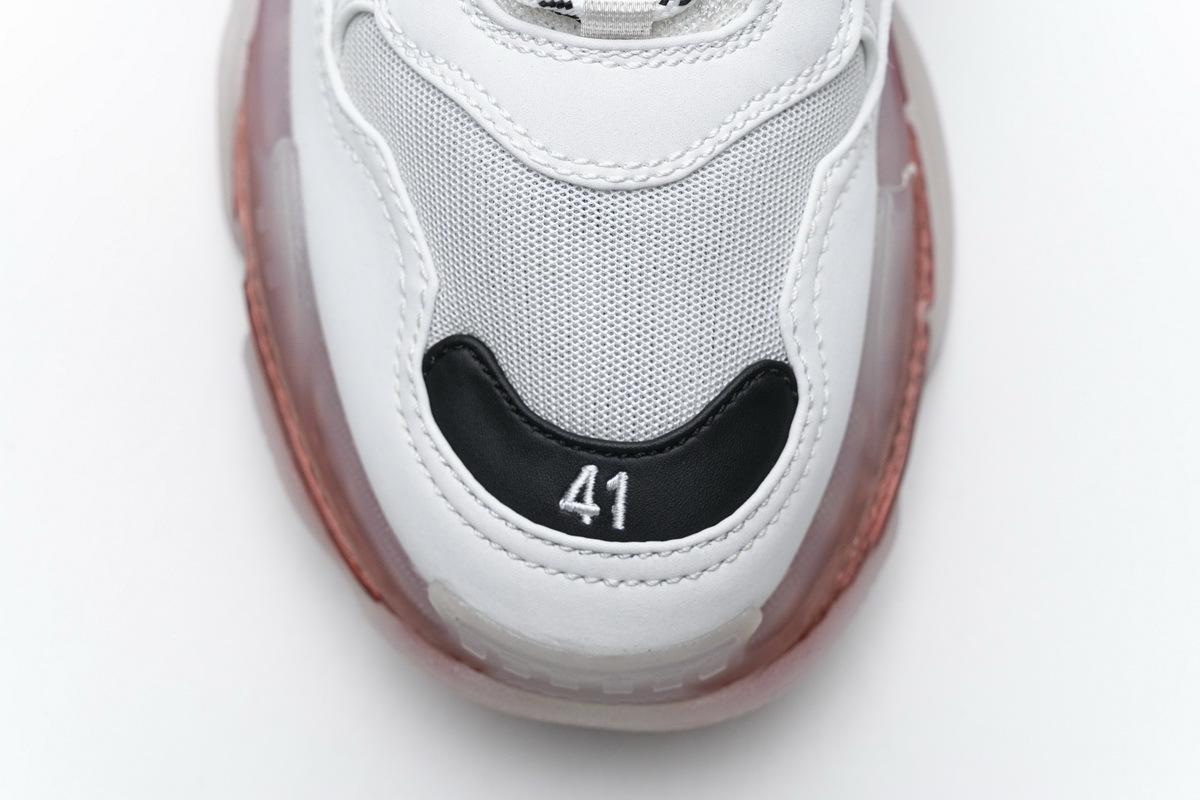  Balenciaga Triple S Milk White Black 0625 W09O1