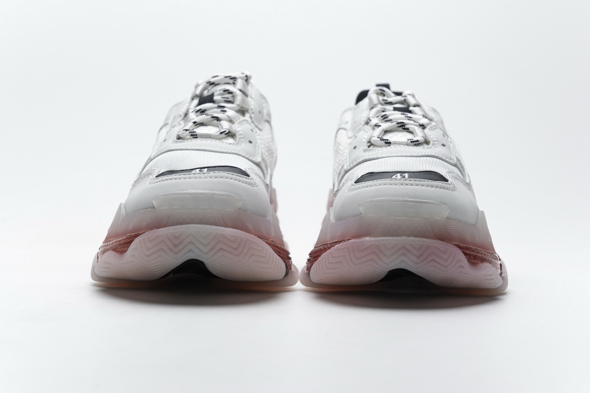  Balenciaga Triple S Milk White Black 0625 W09O1
