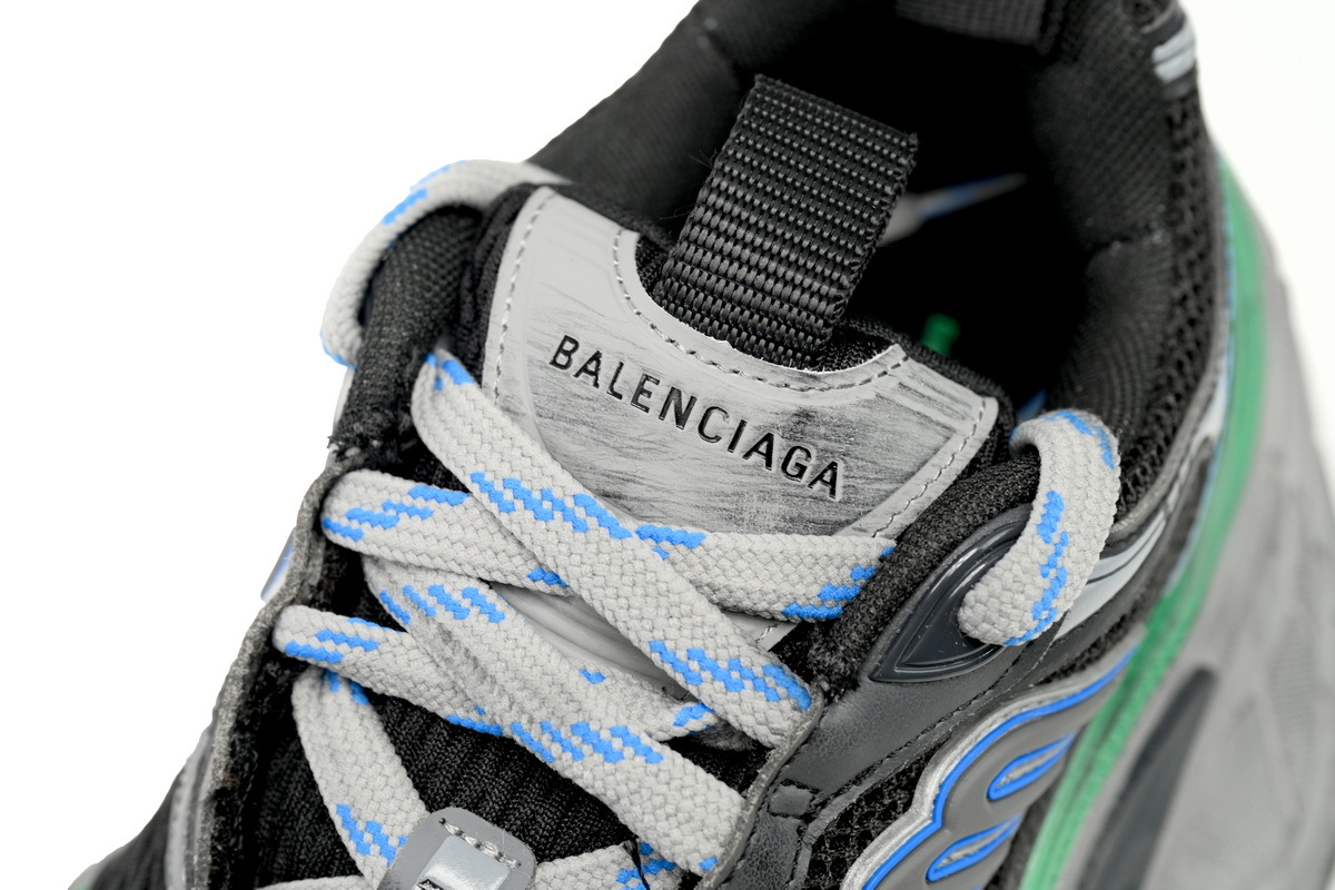 Balenciaga 10XL Black Blue Green 784342 W2MV2 1143