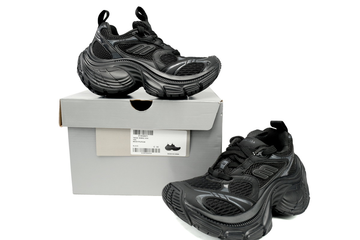 Balenciaga 10XL White and Black Black 784342 W2MV2 1000