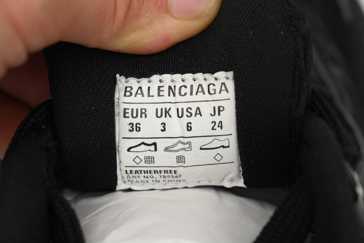 Balenciaga 10XL White and Black Black 784342 W2MV2 1010