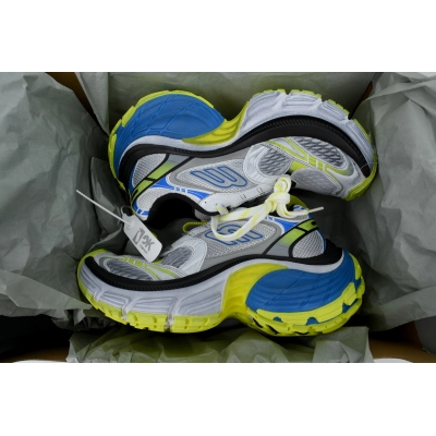 Balenciaga 10XL White Gray Black White Blue Fluorescent Green 784342 W2MV2 9741 02