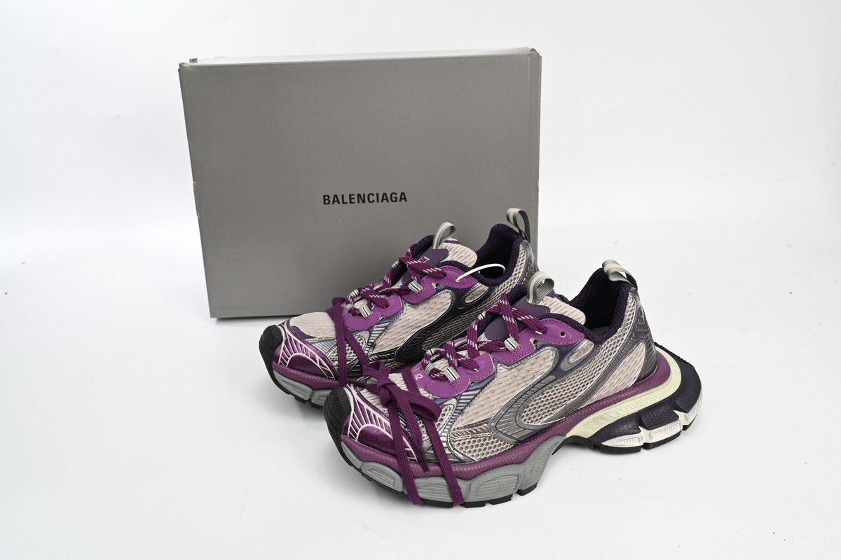 Balenciaga 3XL Silver Pur Ple 542229 W1RB5 1269